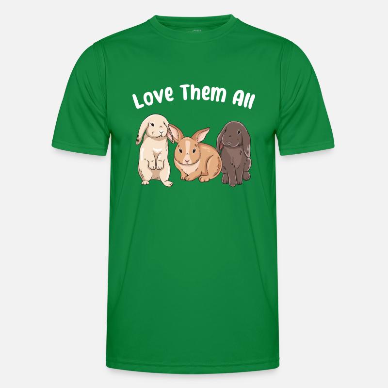 Conception de lapin mignon pour les propriétaires de lapins T-shirt sport Homme
