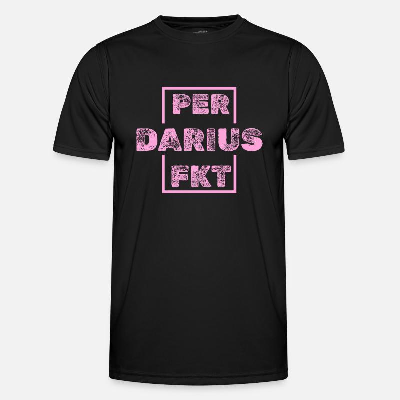 Darius Darius - Men's Functional T-Shirt - black