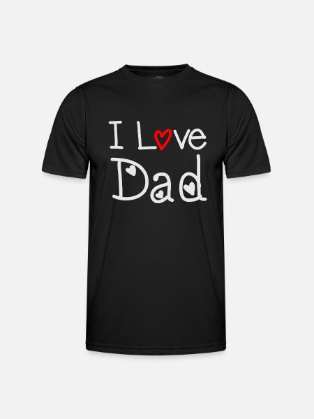 Dad - Men's Functional T-Shirt - black