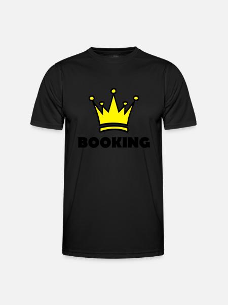 booking - Men's Functional T-Shirt - black
