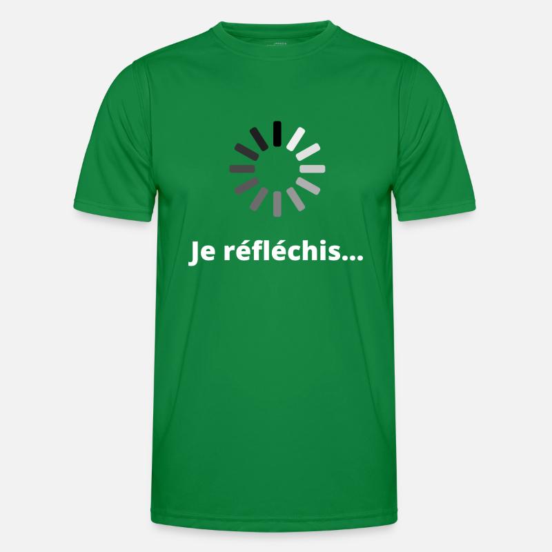 Je réfléchis T-shirt sport Homme