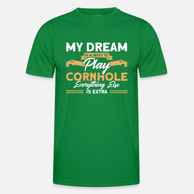 Cornhole Game Cornhole Joueur Cornhole Cadeau T-shirt sport Homme