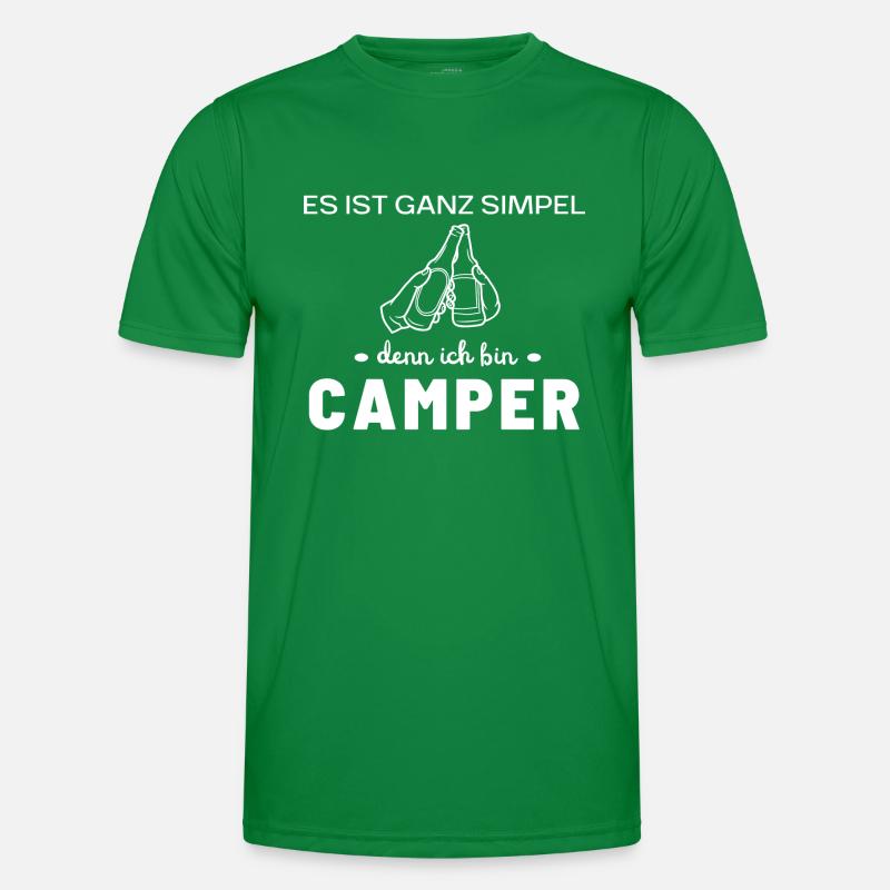 It's easy, because I'm a camper Men's Functional T-Shirt