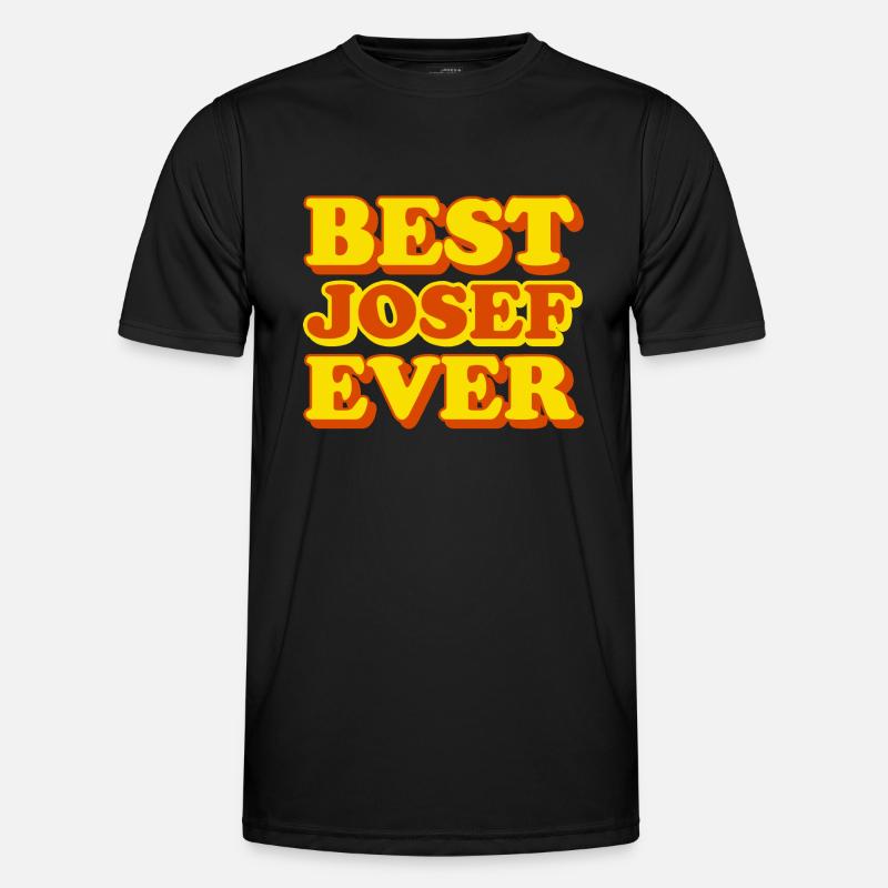 Josef First Name Funny Gift Men's Functional T-Shirt