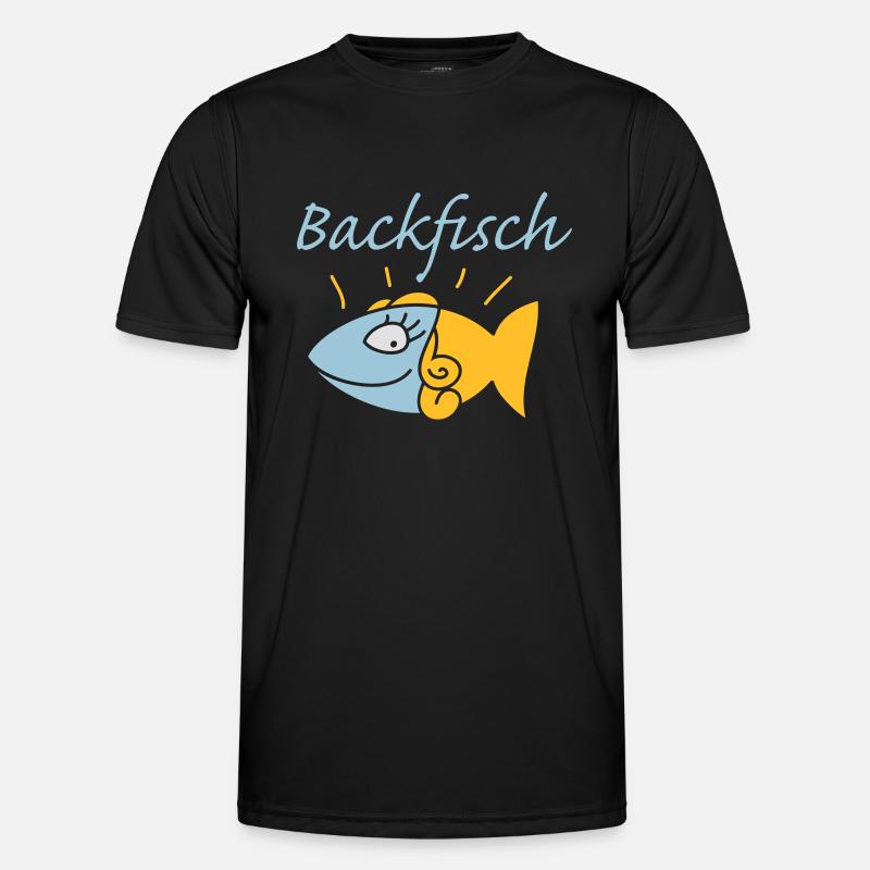 Backfisch Männer Funktions-T-Shirt