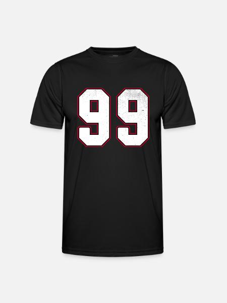 Number Ninety nine - 99 Classic Vintage Sport - Men's Functional T-Shirt - black