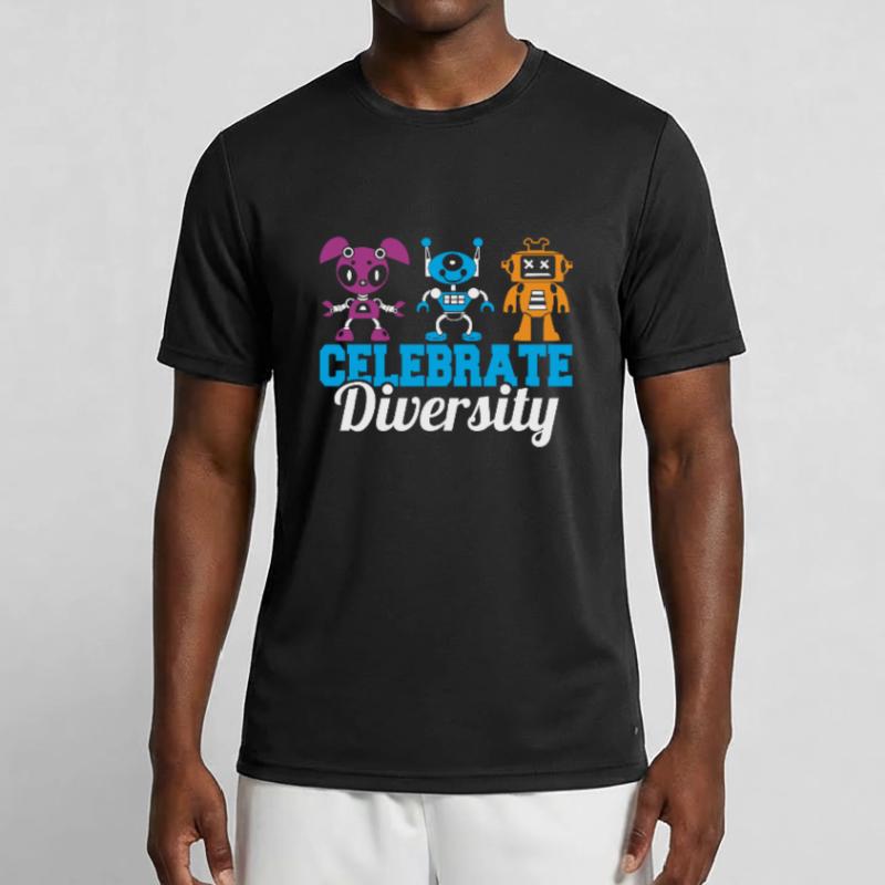 Robotics Droid Builder Build Robot Funny Celebrate Männer Funktions-T-Shirt