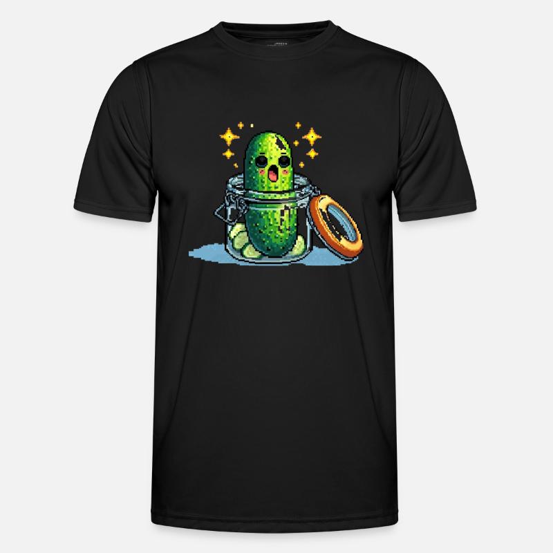 Witzige Gurken - Einlegen & Lachen Männer Funktions-T-Shirt