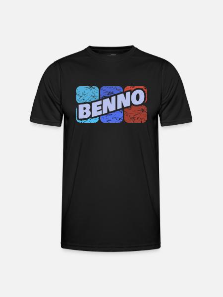 Benno Benno - Men's Functional T-Shirt - black