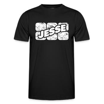 Geschenk für Jesse - Männer Funktions-T-Shirt - Schwarz - Vorne - AI Model Male 178 dark (178cm)