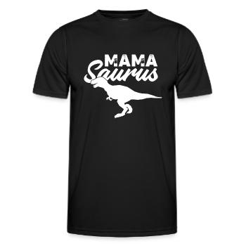 Dinosaurs 1 - Männer Funktions-T-Shirt - Schwarz - Vorne - AI Model Male 178 dark (178cm)