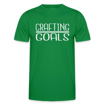 Fun Geek Dictons drôles Inventivité - T-shirt sport Homme - vert - Devant - AI Model Male 178 dark (178cm)