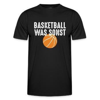 Basket-ball - T-shirt sport Homme - noir - Devant - AI Model Male 178 dark (178cm)