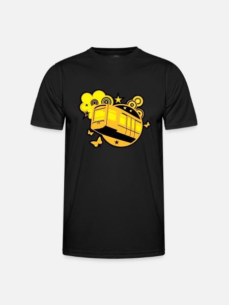 Monorail - Men's Functional T-Shirt - black