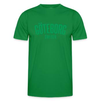 Göteborg Nous n’abandonnons jamais - T-shirt sport Homme - vert - Devant - AI Model Male 178 dark (178cm)