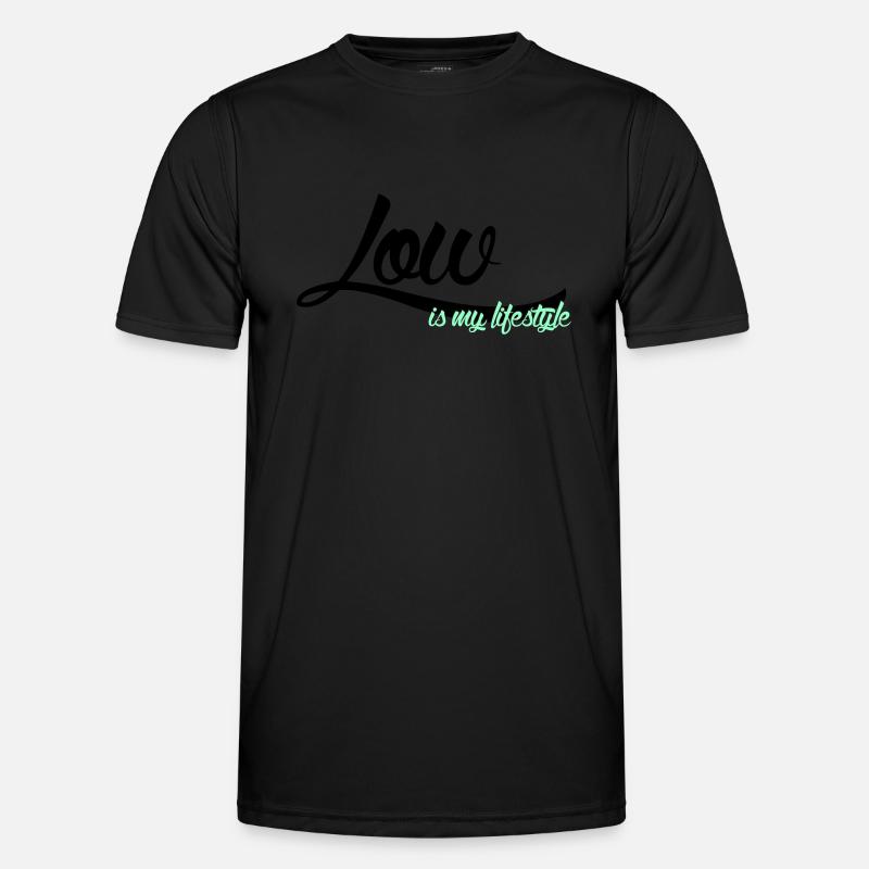low is my lifestyle Männer Funktions-T-Shirt
