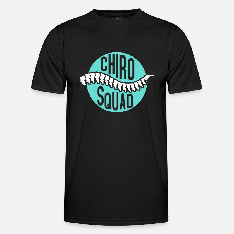 Chiro Squad Chiropractic Physical Therapist Männer Funktions-T-Shirt