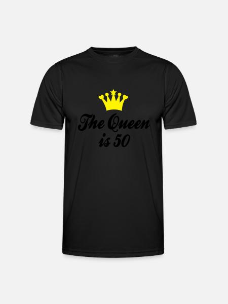 50 - Männer Funktions-T-Shirt - Schwarz