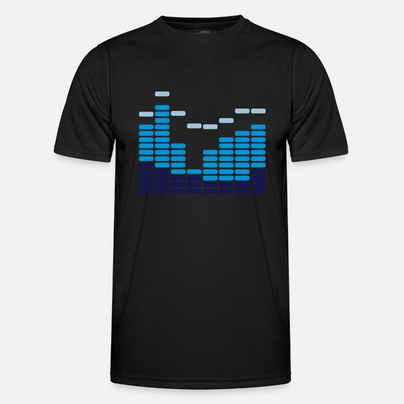 Equalizer blue Männer Funktions-T-Shirt