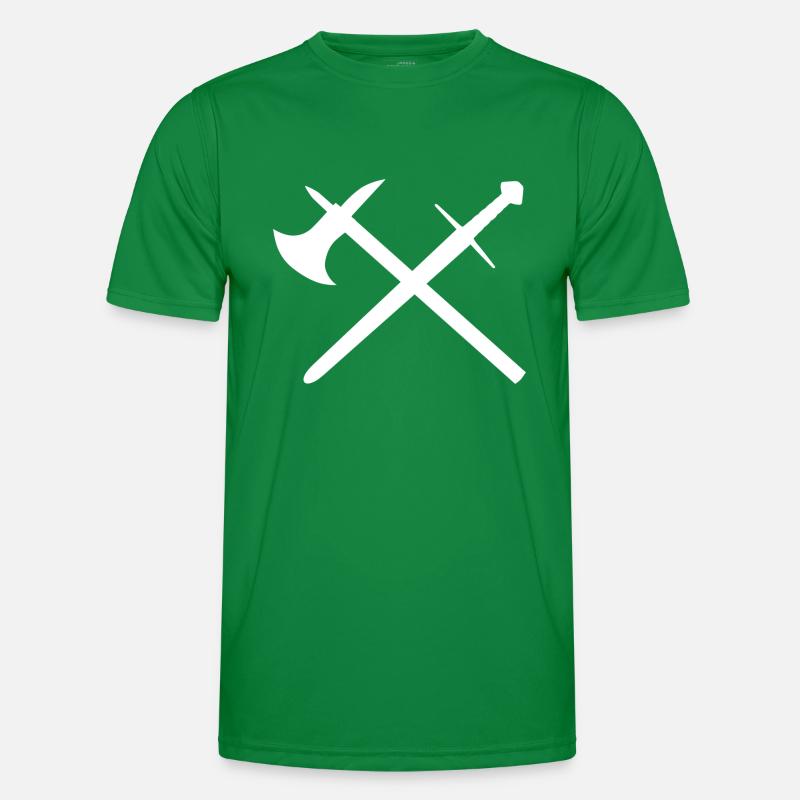 Sword and ax Men's Functional T-Shirt