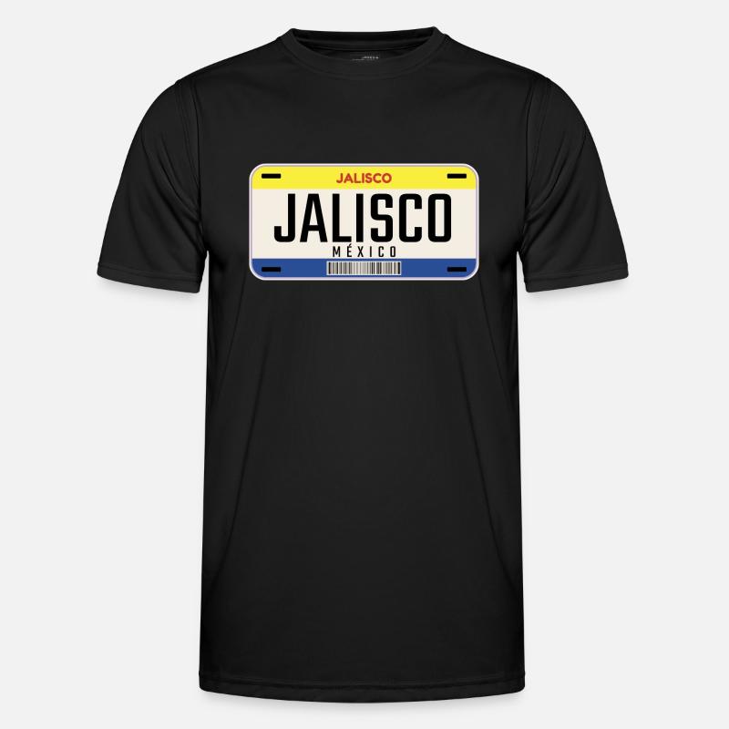 Cours de Mexico Jalisco - T-shirt sport Homme - noir
