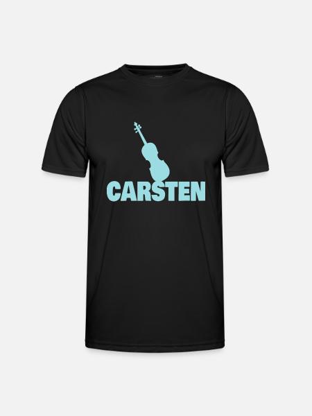 Viola Carsten - Men's Functional T-Shirt - black
