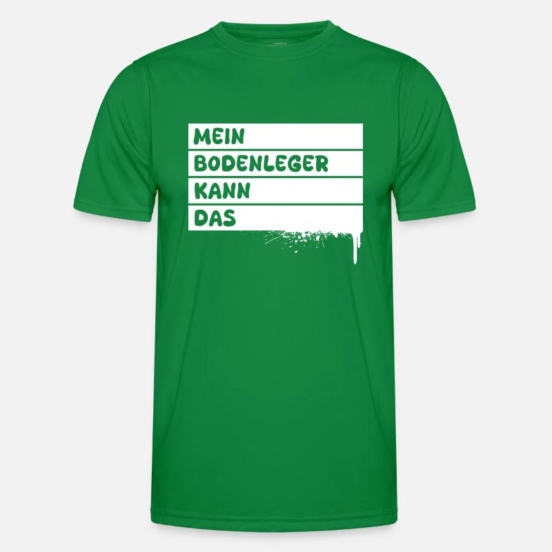 Bodenleger Männer Funktions-T-Shirt