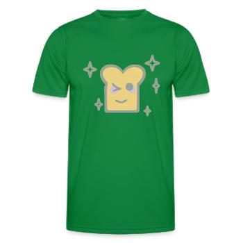 tartinekawaii - T-shirt sport Homme - vert - Devant - AI Model Male 178 dark (178cm)