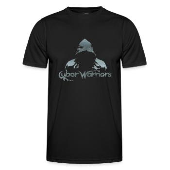 Hacking Hacking Hacker Hacker Computer Cybersicherheit - Männer Funktions-T-Shirt - Schwarz - Vorne - AI Model Male 178 dark (178cm)