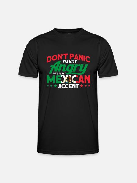 Mexico Mexican Roots Gift - Men's Functional T-Shirt - black