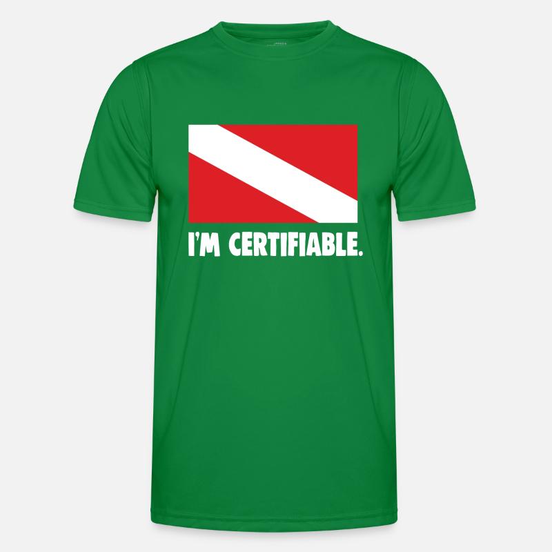 I'm certifiable Männer Funktions-T-Shirt