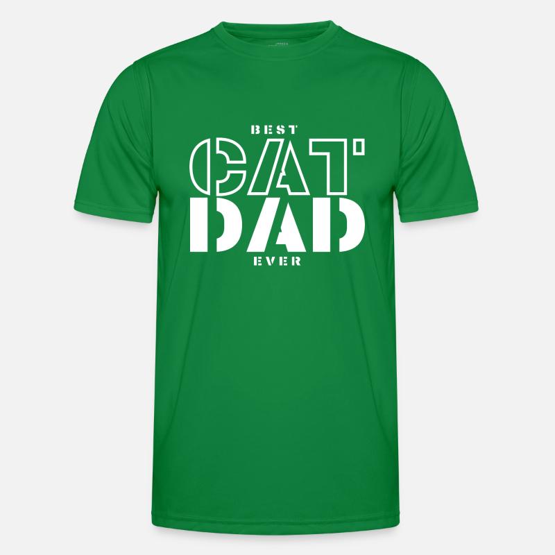 Daddy cat T-shirt sport Homme