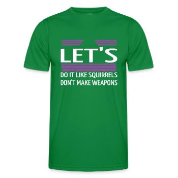 Déclaration amusante Famille Heureux Drôle Citation Fierté Drôle - T-shirt sport Homme - vert - Devant - AI Model Male 178 dark (178cm)