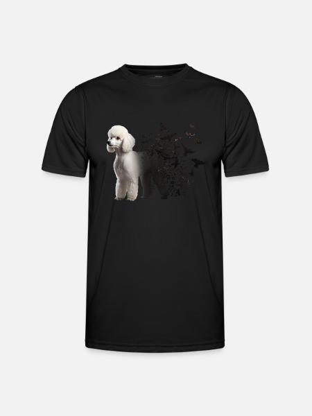 Poodle - Men's Functional T-Shirt - black