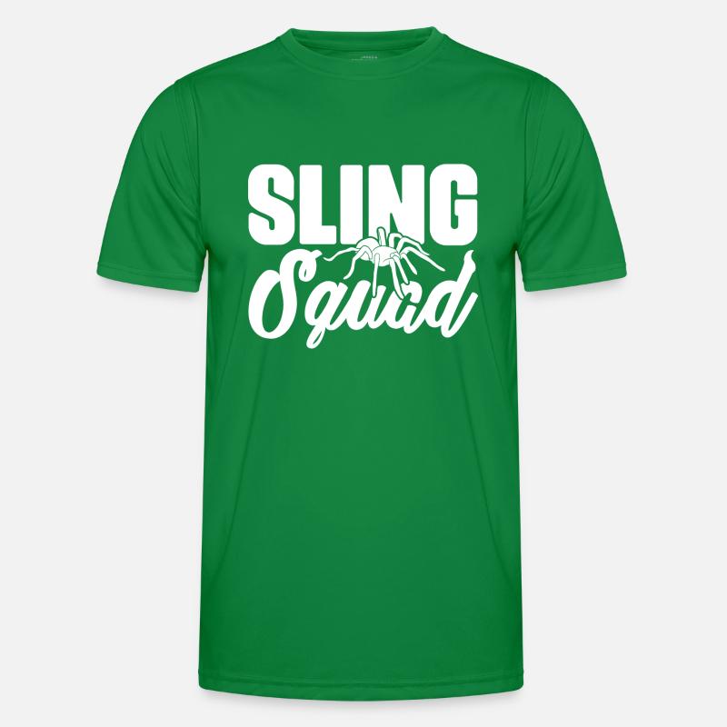 Sling squad Tarantula keeper Men's Functional T-Shirt