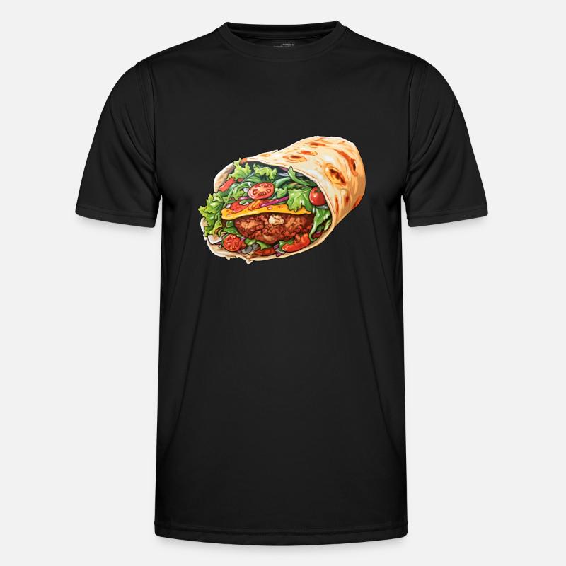 Kebab roll Men's Functional T-Shirt