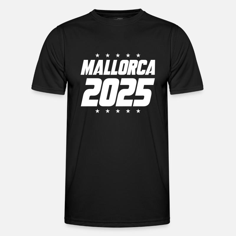 Mallorca 2025 - Men's Functional T-Shirt - black