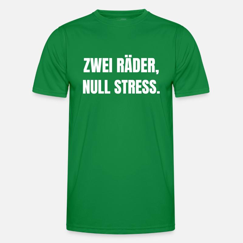Deux roues, zéro stress. T-shirt sport Homme