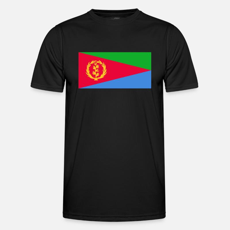 Eritrea-Flagge Männer Funktions-T-Shirt