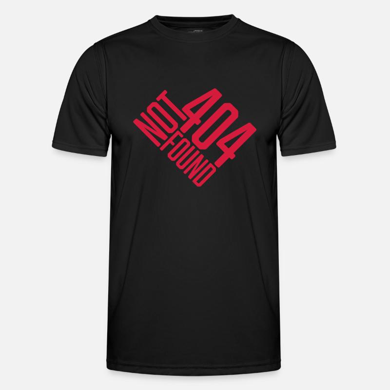 Not found 404 Error - Men's Functional T-Shirt - black