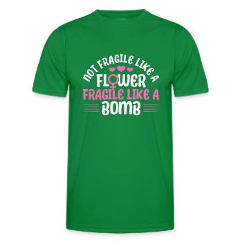 Gender equality Fra rights - Men's Functional T-Shirt - kelly green - Front - AI Model Male 178 dark (178cm)