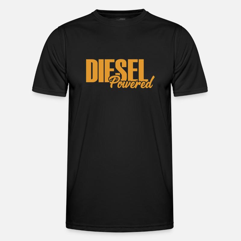 Diesel Powered - Engine - Compression-ignition - Propulsion Men's Functional T-Shirt