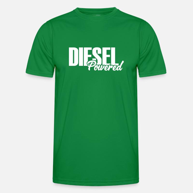 Diesel Powered - Engine - Compression-ignition - Propulsion Men's Functional T-Shirt