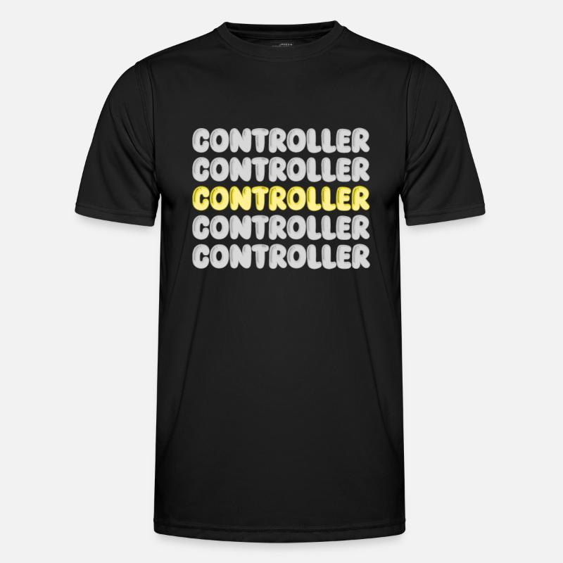 Arbeit Controller Männer Funktions-T-Shirt