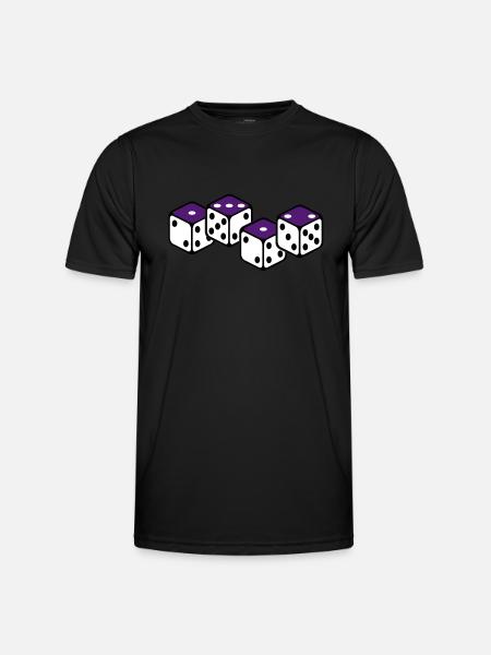 ACAB cube - Men's Functional T-Shirt - black