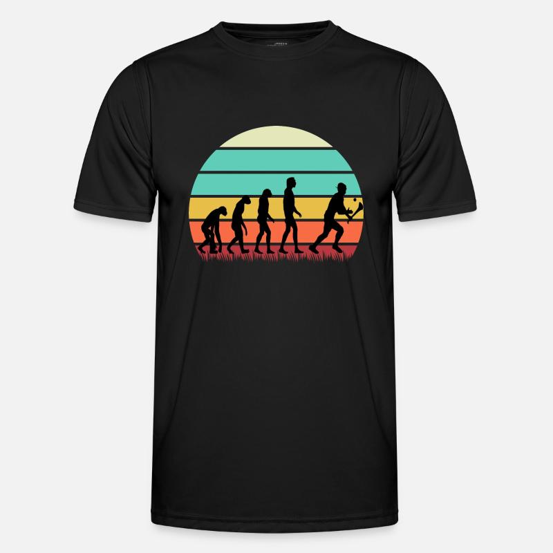 The Evolution of Hurling - Men's Functional T-Shirt - black