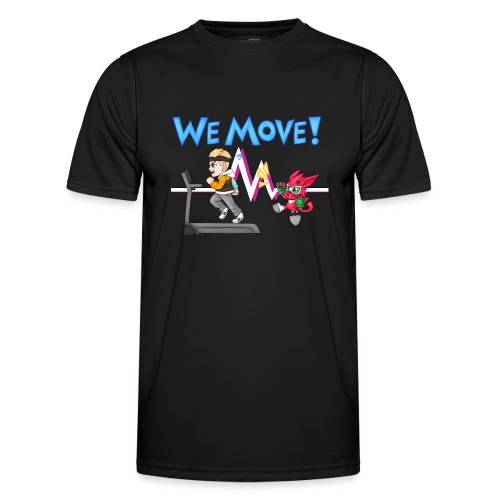 WE MOVE! - Blonde Variant - Men's Functional T-Shirt