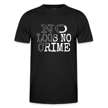gamer hack out bio hack fingers cool hacking - Men's Functional T-Shirt - black - Front - AI Model Male 178 dark (178cm)