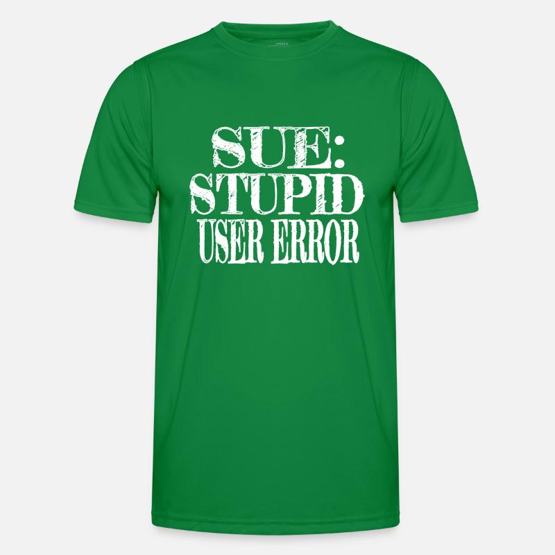 computer humour gift present present idea Men's Functional T-Shirt