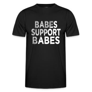 Blackpower LGBT Gift Idea Present Birthday Present - Men's Functional T-Shirt - black - Front - AI Model Male 178 dark (178cm)